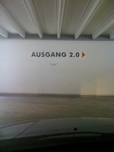 In einem Bahnparkhaus gefunden In einem Bahnparkhaus gefunden